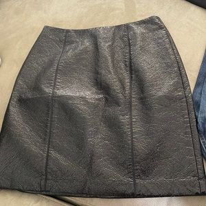 H & M skirt has been used once only has line going through because of hanger